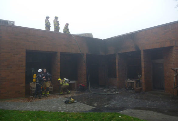 Tacoma fire fighters responded to a fire at the Life Manor Independent Living facility early Tuesday morning. (PHOTO COURTESY TACOMA FIRE DEPARTMENT)