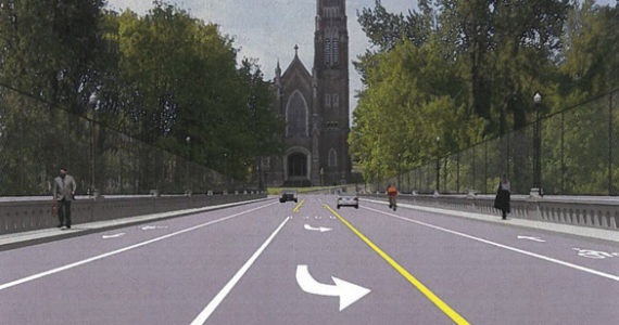 A design plan for the $9 million Tacoma Avenue South Bridge rehabilitation. (IMAGE COURTESY CITY OF TACOMA)