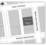 A map of the Hilltop neighborhood that includes the Kellogg-Sicker and Pochert buildings. (IMAGE COURTESY HISTORIC TACOMA)