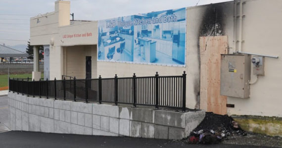 Suspected transient fire damages vacant Tacoma commercial building