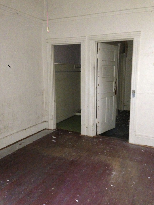 A second-floor bedroom in the Kellogg‐Sicker Building. (PHOTO COURTESY HISTORIC TACOMA)