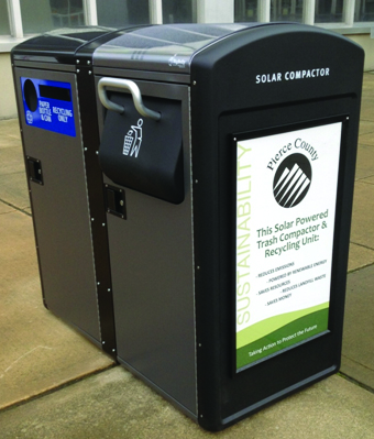 New compactors reduce waste, increase efficiency at Pierce County facilities
