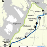 Point Defiance Bypass Project map. (IMAGE COURTESY WSDOT)