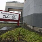 More than two years after it was shuttered due to budget cuts, the former Swan Creek Library building on Tacoma's east side appears poised to be sold. (PHOTO BY TODD MATTHEWS)