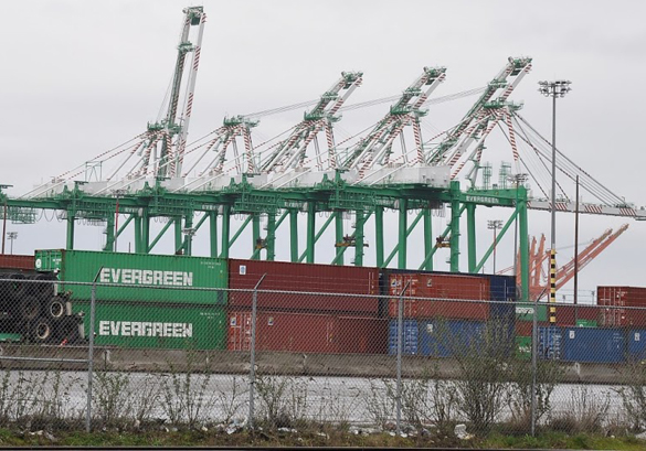 Port of Tacoma's Pierce County Terminal. (PHOTO COURTESY TACOMA FIRE DEPARTMENT)