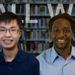 Chun Hei "Felix" Tam and Onias Kaunda. (PHOTO COURTESY TACOMA COMMUNITY COLLEGE)