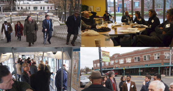 A group of urban planners and design specialists visited Tacoma earlier this month to discuss development strategies for the city's Martin Luther King, Jr. Way corridor. (PHOTOS COURTESY CITY OF TACOMA)