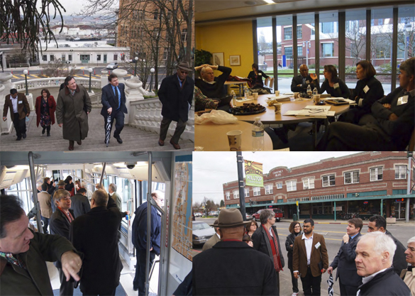 A group of urban planners and design specialists visited Tacoma earlier this month to discuss development strategies for the city's Martin Luther King, Jr. Way corridor. (PHOTOS COURTESY CITY OF TACOMA)