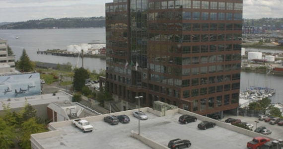 The former Russell Investments headquarters building in downtown Tacoma. (FILE PHOTO BY TODD MATTHEWS)