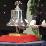 The ceremony was held Tuesday afternoon at L&I's central building in Tumwater. It was open to the public and attended by Governor Jay Inslee, as well as representatives of the Association of Washington Business, the Washington State Labor Council, and the Washington Self-Insurers Association. The ceremony included a reading of the names of the workers who died, accompanied by bell ringers from the Washington State Council of Fire Fighters. (PHOTO COURTESY WASHINGTON STATE DEPARTMENT OF LABOR & INDUSTRIES)