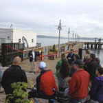 Tacoma residents gathered May 15 for a ribbon-cutting ceremony to reopen Old Town Dock. (PHOTO COURTESY METRO PARKS TACOMA)