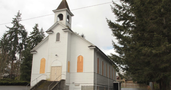 The Washington Trust for Historic Preservation has included St. Nicholas Church in Gig Harbor on its annual list of Most Endangered Historic Properties in Washington state. (PHOTO COURTESY WASHINGTON TRUST FOR HISTORIC PRESERVATION)