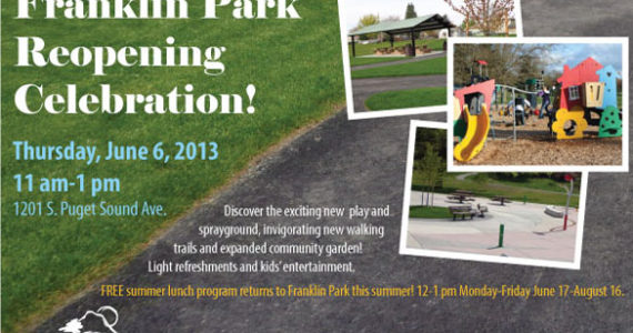 Tacoma's Franklin Park reopens June 6 with new sprayground, walking trails