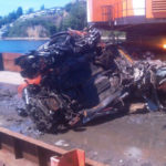 Global Diving & Salvage removed crushed cars from the bottom of Commencement Bay last week. (PHOTO COURTESY GLOBAL DIVING & SALVAGE)