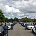 Twenty-seven Washington State Patrol Trooper Cadets were sworn in during a ceremony held in the Capitol Rotunda in Olympia this afternoon. Six of the 27 troopers sworn in today have been assigned to patrol the Tacoma area. (PHOTO COURTESY WASHINGTON STATE PATROL)