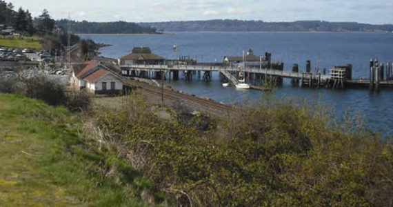 Steilacoom's shoreline includes the Pierce County Ferry terminal. The Washington State Department of Ecology has approved the town of Steilacoom's comprehensively updated shoreline master program, which governs the protection, use and development of 2.6 miles of marine shoreline and 1.1 miles of stream shores in the town. (PHOTO COURTESY WASHINGTON STATE DEPARTMENT OF ECOLOGY)