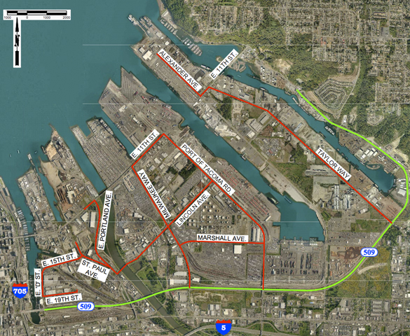 Port of Tacoma Commission to consider Heavy Haul Corridor extension, Hylebos Waterway cleanup