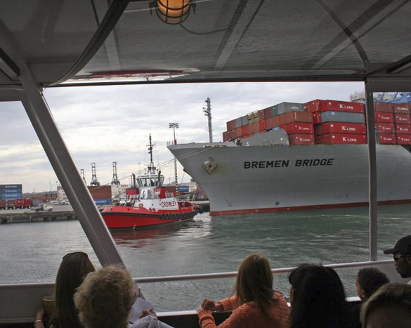 The Port of Tacoma will offer free guided boat tours next month to give visitors a ship-side view of one of North America's largest container ports. (FILE PHOTOS COURTESY PORT OF TACOMA)