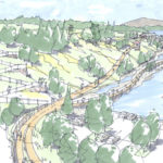 Washington State has awarded $3 million to Metro Parks Tacoma to develop the final half-mile of a seven-mile waterfront trail from downtown Tacoma to Point Defiance Park, and to build an estuary and boardwalk in Point Defiance Park. (IMAGES COURTESY METRO PARKS TACOMA / WASHINGTON STATE RECREATION AND CONSERVATION OFFICE)
