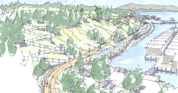 Washington State has awarded $3 million to Metro Parks Tacoma to develop the final half-mile of a seven-mile waterfront trail from downtown Tacoma to Point Defiance Park, and to build an estuary and boardwalk in Point Defiance Park. (IMAGES COURTESY METRO PARKS TACOMA / WASHINGTON STATE RECREATION AND CONSERVATION OFFICE)