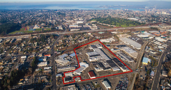 The former 22-acre Birds Eye Foods facility near downtown Tacoma has been sold to a local investor. (PHOTO COURTESY JONES LANG LASALLE)