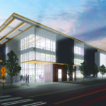 A preliminary design image for the University of Washington Tacoma and the YMCA of Pierce and Kitsap Counties University Y Student Center. The three-story, 70,238-square-foot building will serve UW Tacoma students, faculty and staff, YMCA members and the community. (IMAGE COURTESY UW TACOMA / MCGRANAHAN ARCHITECTS)