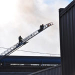 More than 40 Tacoma fire fighters from 10 stations responded to a reported commercial structure fire at Atlas Foundry Thursday evening. (PHOTO COURTESY TACOMA FIRE DEPARTMENT)