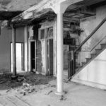 The former Luzon Building in downtown Tacoma, which was designed by two famous Chicago architects, constructed in the 1890s, and demolished in 2009 after the City of Tacoma deemed the historically significant building a safety hazard for fear it would collapse after decades of neglect. A glimpse inside the building prior to its demolition. (FILE PHOTO / TACOMA DAILY INDEX)