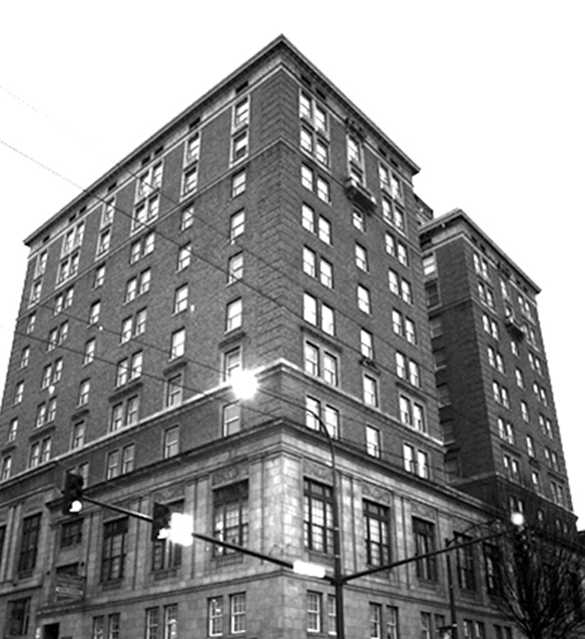 The Winthrop Hotel in downtown Tacoma, which was built in 1925, is in need of millions of dollars in deferred maintenance, according to a report prepared four years ago. (FILE PHOTO BY TODD MATTHEWS)
