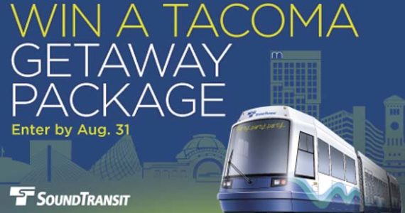 AUGUST 2013 | Sound Transit will kick off the 10-year anniversary of the start of service for Tacoma's Link light rail with contest to win prizes. (IMAGE COURTESY SOUND TRANSIT)