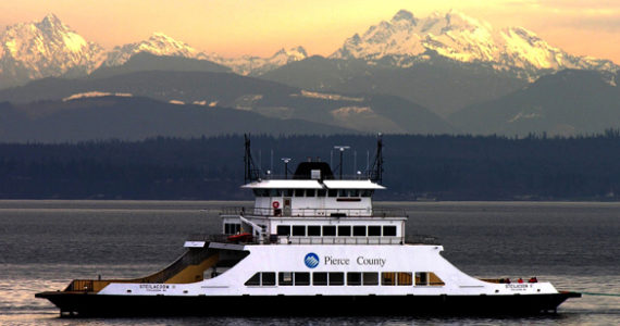 The M/V Steilacoom II (pictured) is one Pierce County ferry that is part of a program that aims to save money in fuel usage. (PHOTO COURTESY PIERCE COUNTY)