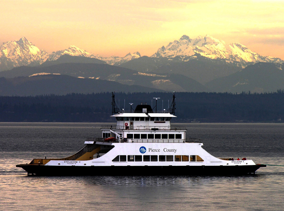 The M/V Steilacoom II (pictured) is one Pierce County ferry that is part of a program that aims to save money in fuel usage. (PHOTO COURTESY PIERCE COUNTY)