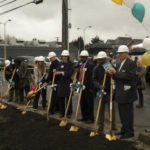 Community leaders gathered in April 2012 to celebrate the ground-breaking ceremony for Community Health Care's new three-story, 54,000-square-foot building in the Hilltop neighborhood. (PHOTO COURTESY HILLTOP BUSINESS DISTRICT)