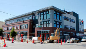 An August 2013 photograph shows progress on the new three-story, 54,000-square-foot, $26 million Hilltop Regional Health Center. (PHOTO COURTESY COMMUNITY HEALTH CARE)