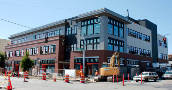 An August 2013 photograph shows progress on the new three-story, 54,000-square-foot, $26 million Hilltop Regional Health Center. (PHOTO COURTESY COMMUNITY HEALTH CARE)