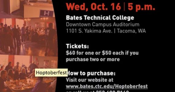 Hoptoberfest fundraiser Oct. 16 supports Bates Technical College
