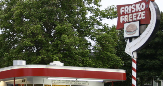 A Catalpa tree looms over Frisko Freeze in Tacoma. The City of Tacoma was recently awarded a grant from the Washington State Department of Natural Resources to help fund the city's urban forestry program. (FILE PHOTO BY TODD MATTHEWS)