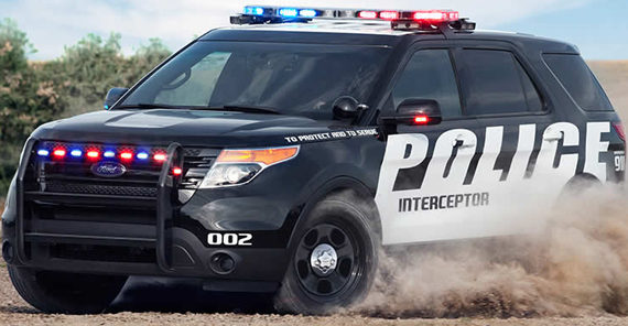 A Ford Police Interceptor Utility vehicle. (PHOTO COURTESY FORD MOTOR COMPANY)