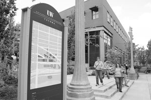 Approximately 4,300 students are enrolled at the University of Washington Tacoma. That figure is expected to nearly double, to 8,000 students, by 2020. The projection means the downtown Tacoma school, which occupies a number of former historic warehouses in Tacoma's Union Depot/Warehouse Historic District, will grow at a rate that exceeds its existing facilities. (FILE PHOTO BY TODD MATTHEWS)