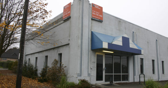 Chuckals Office Products in downtown Tacoma is considering a move to a former Police Station (pictured) in the McKinley Hill Business District. (PHOTO BY TODD MATTHEWS)