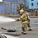 Tacoma firefighters this week participated in a multi-company drill to hone their skills during a mass causality incident. (PHOTO COURTESY TACOMA FIRE DEPARTMENT)