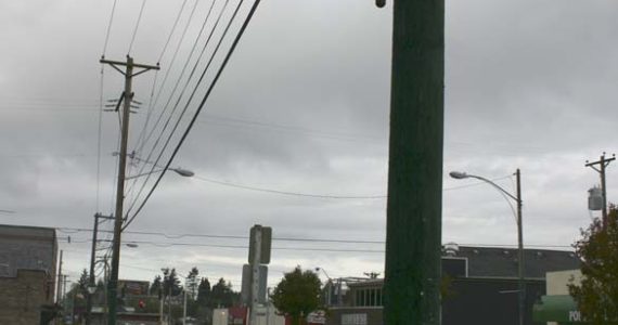 Three new taxi cab stands will soon be added to Tacoma's busy Sixth Avenue Business District. (PHOTO BY TODD MATTHEWS)