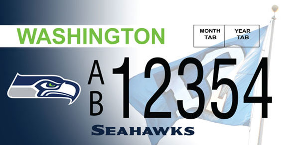 Pierce County Auditor's office opens early for Seahawks, Sounders license plate sales
