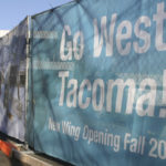 Construction is under way on the new Haub Family Galleries and a new Pacific Avenue Plaza at the Tacoma Art Museum (PHOTO BY TODD MATTHEWS)