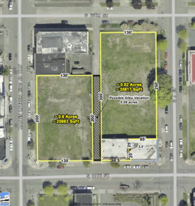 The City of Tacoma has issued a Request for Development Proposals for mixed-use, transit-oriented, commercial-residential development on roughly 1.5 shovel-ready acres at Martin Luther King Jr. Way and South 11th Street, in Tacoma's historic Hilltop neighborhood. (IMAGE COURTESY CITY OF TACOMA)