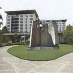 The publicly-owned bronze sculpture "Sun King" was created in 1976 by Oregon artist Thomas Morandi. It was originally installed outside the former Sheraton Hotel in downtown Tacoma. Five years ago, however, it was placed in storage to make way for a new sculpture. "Sun King" could be put on display again, this time at a park (pictured) near Thea Foss Waterway. (IMAGE COURTESY CITY OF TACOMA)