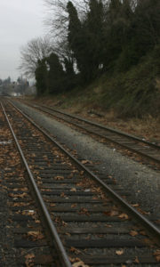 A stretch of City-owned railroad between East D Street and Puyallup Avenue and used for Sounder commuter rail service could soon be sold to Sound Transit. (PHOTO BY TODD MATTHEWS)