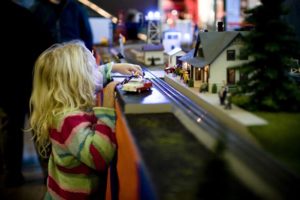 The Model Train Festival at the Washington State History Museum in downtown Tacoma offers 10 days of family-friendly fun and floor-after-floor of festive model train displays, including the state's largest permanent layout. Visitors can watch model trains wind through elaborate displays and scenes, which are designed and assembled by model train enthusiasts across the state. (PHOTO COURTESY WASHINGTON STATE HISTORY MUSEUM)