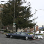 A driver loops around Jefferson Avenue and Broadway to reconnect to South 17th Street in downtown Tacoma. (PHOTO BY TODD MATTHEWS)