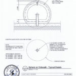 Design specifications for a sidewalk sculpture planned for Tacoma's Old City Hall Historic District. (IMAGE COURTESY CITY OF TACOMA)